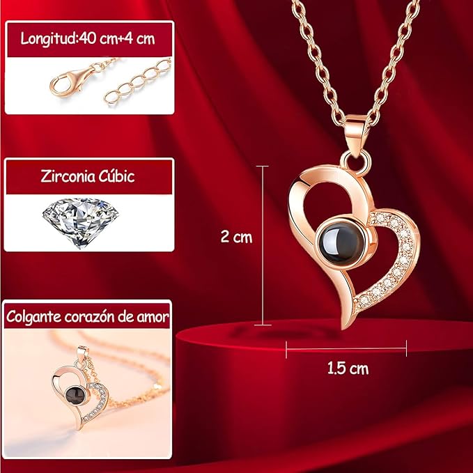 Collar de Amor | Te amo en 100 Idiomas