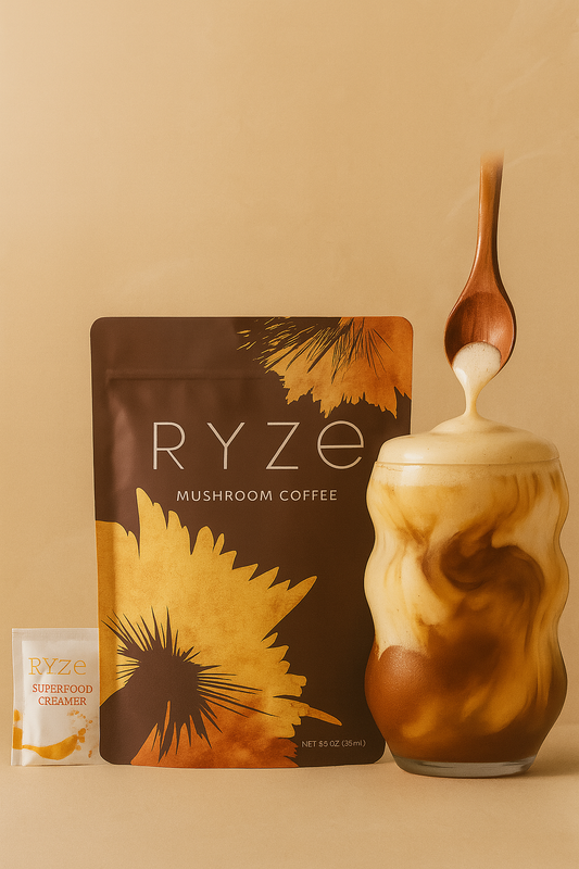 RYZE MUSHROOM COFFEE | CAFE CON HONGOS